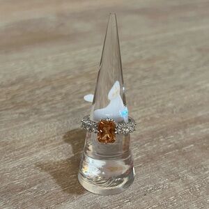 NEW! Smokey Topaz Stone Ring